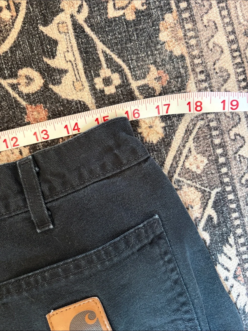 Carhartt Men's black Straight-Leg Jeans